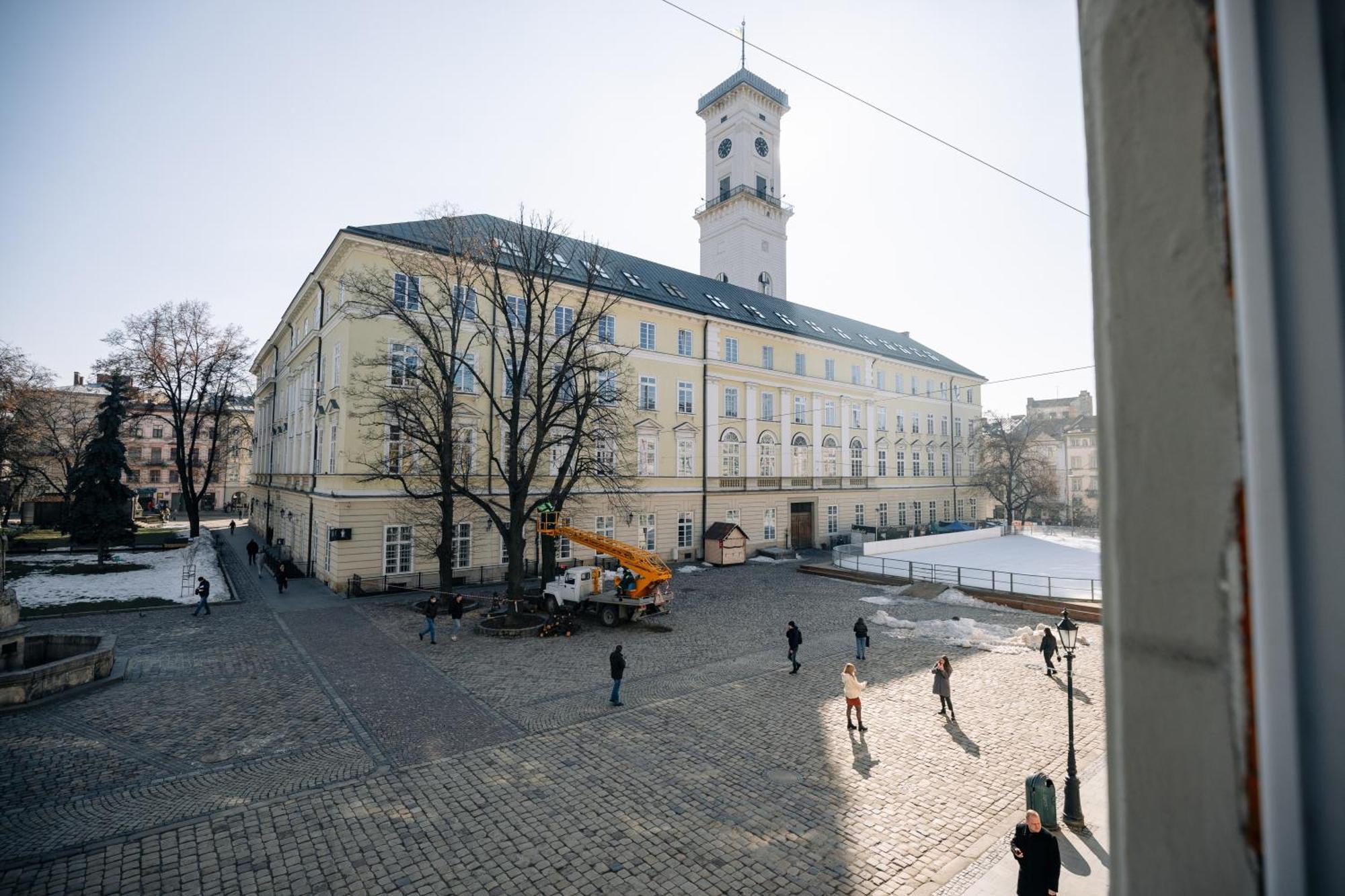 View On Rynok Square Apartments Lwów Zewnętrze zdjęcie